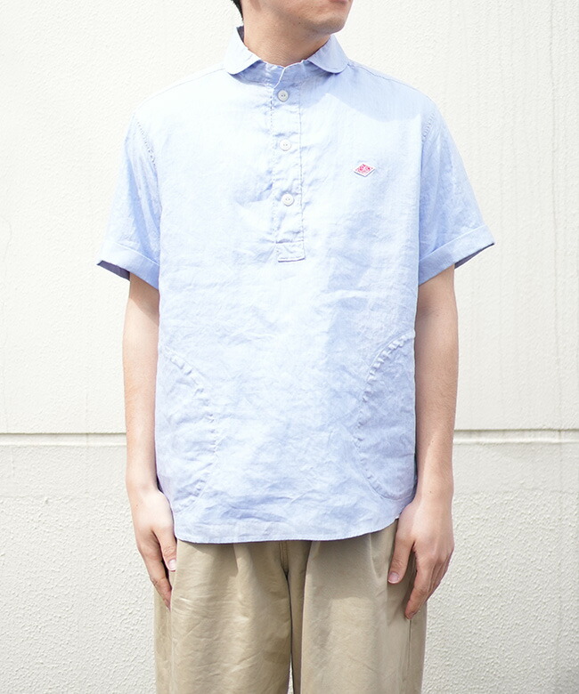 楽天市場】◇[DT-B0284FLI]DANTON(ダントン) ROUND COLLAR P.O. SHIRT