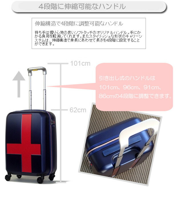 楽天市場】イノベーター スーツケース innovator ジッパータイプ