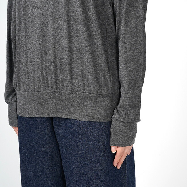 楽天市場】homspun ホームスパン 60/1天竺 ハイネック プルオーバー