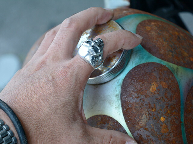 楽天市場】【SKULL FLIGHT/スカルフライト】「Skull Ring/スカルリング