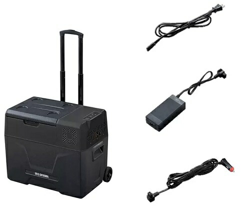 楽天市場】アイリスオーヤマ ポータブル冷蔵冷凍庫 40L IPD-4A-B 急速