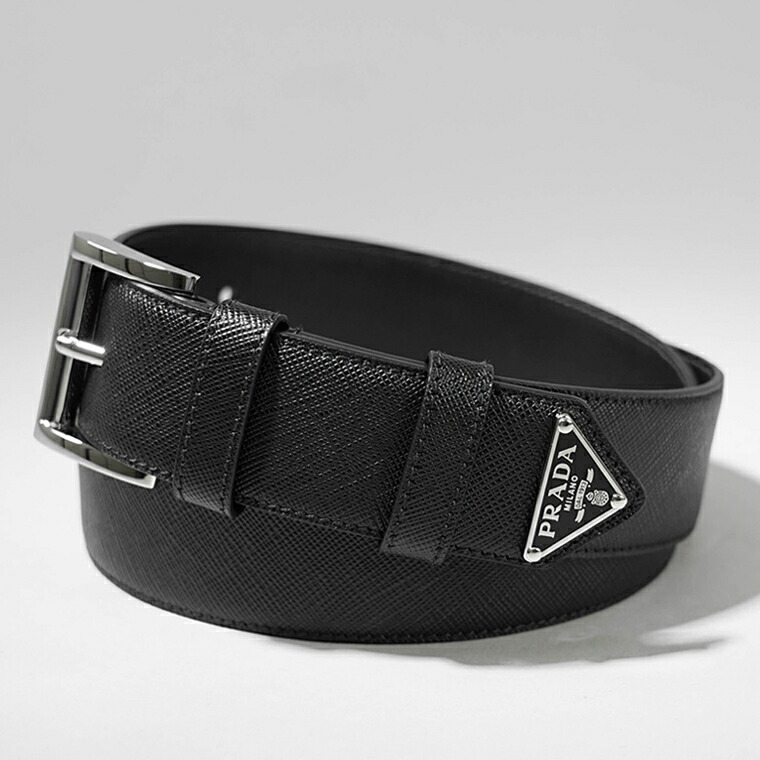 楽天市場】プラダ PRADA メンズ ベルト SAFFIANO 2CC545 053 NERO