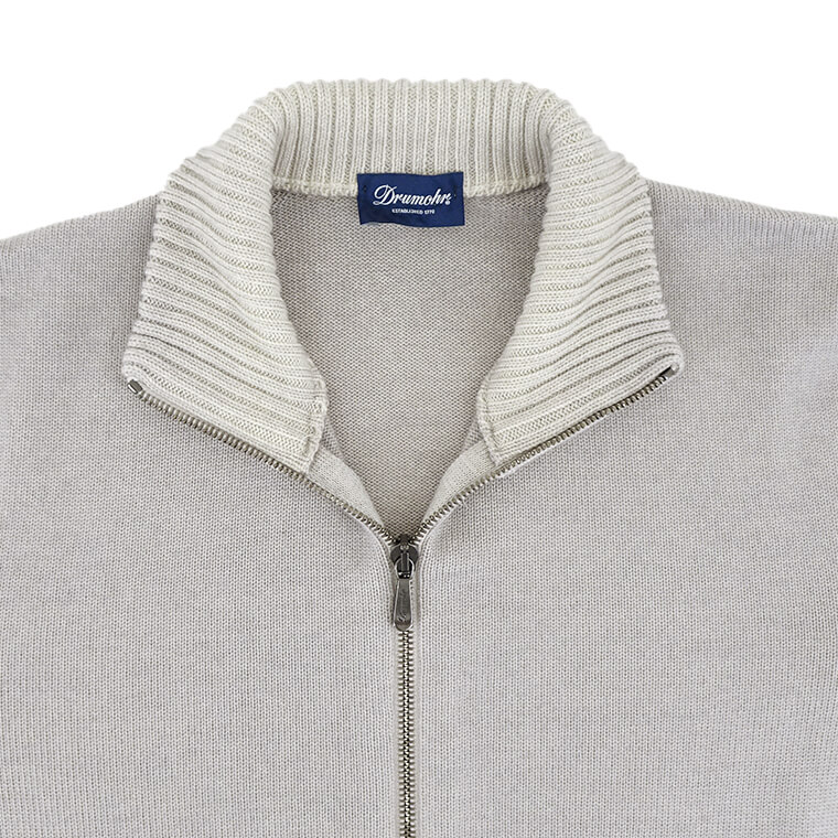 楽天市場】ドルモア Drumohr メンズ ジップアップカーディガン