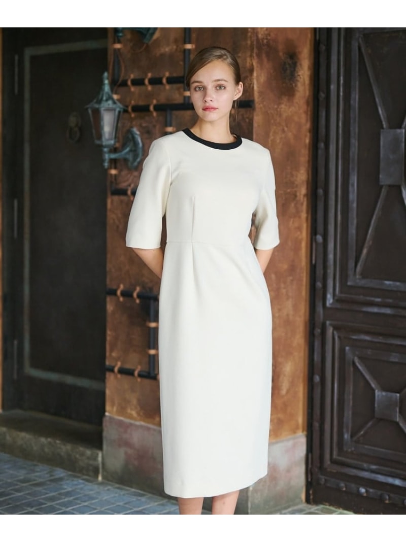 楽天市場】【SALE／20%OFF】【セットアップ可】バイカラーワンピース