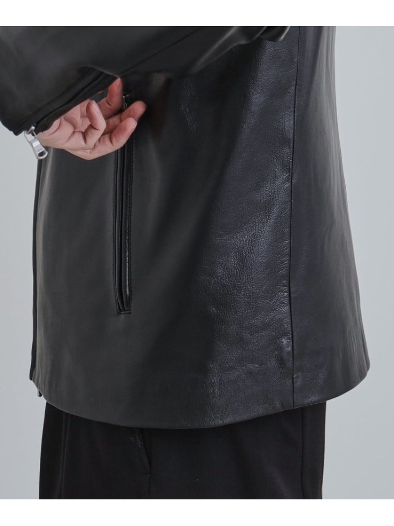 楽天市場】【本革】ラムレザーシングルライダース tk.TAKEO KIKUCHI