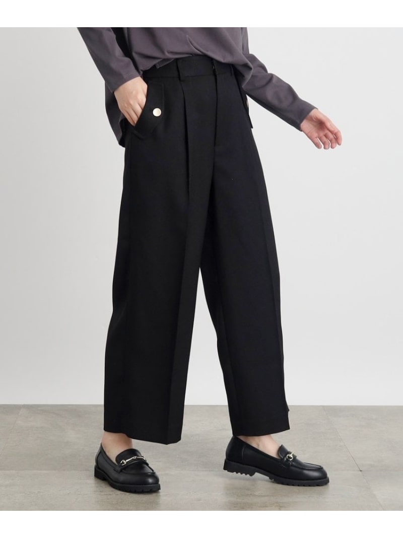 楽天市場】フラップポケットワイドパンツ grove グローブ パンツ