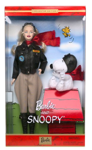 楽天市場】バービーBarbie and Snoopy Collector Edition Doll (2001