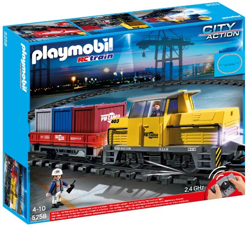 楽天市場】PLAY MOBIL 5258 プレイモービル RC貨物列車 LEDライト