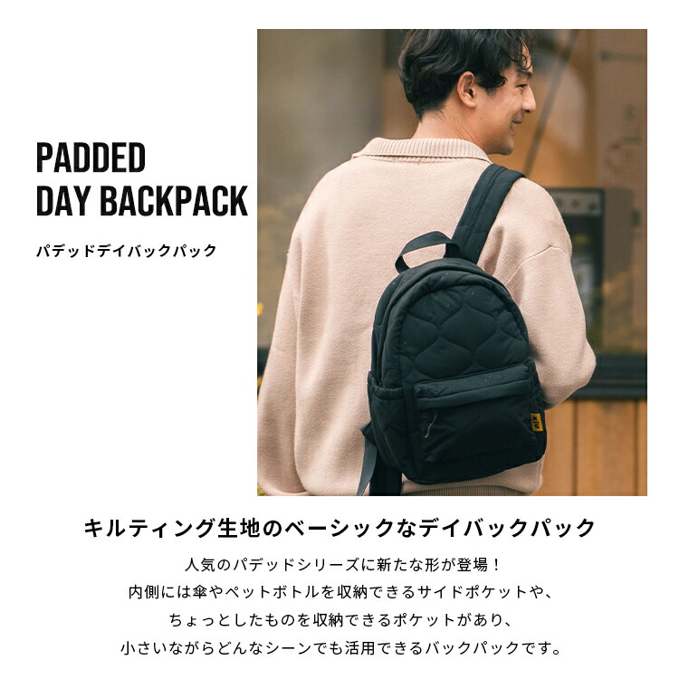 楽天市場】【セール☆50%オフ】【KiU公式】パデッドデイバックパック