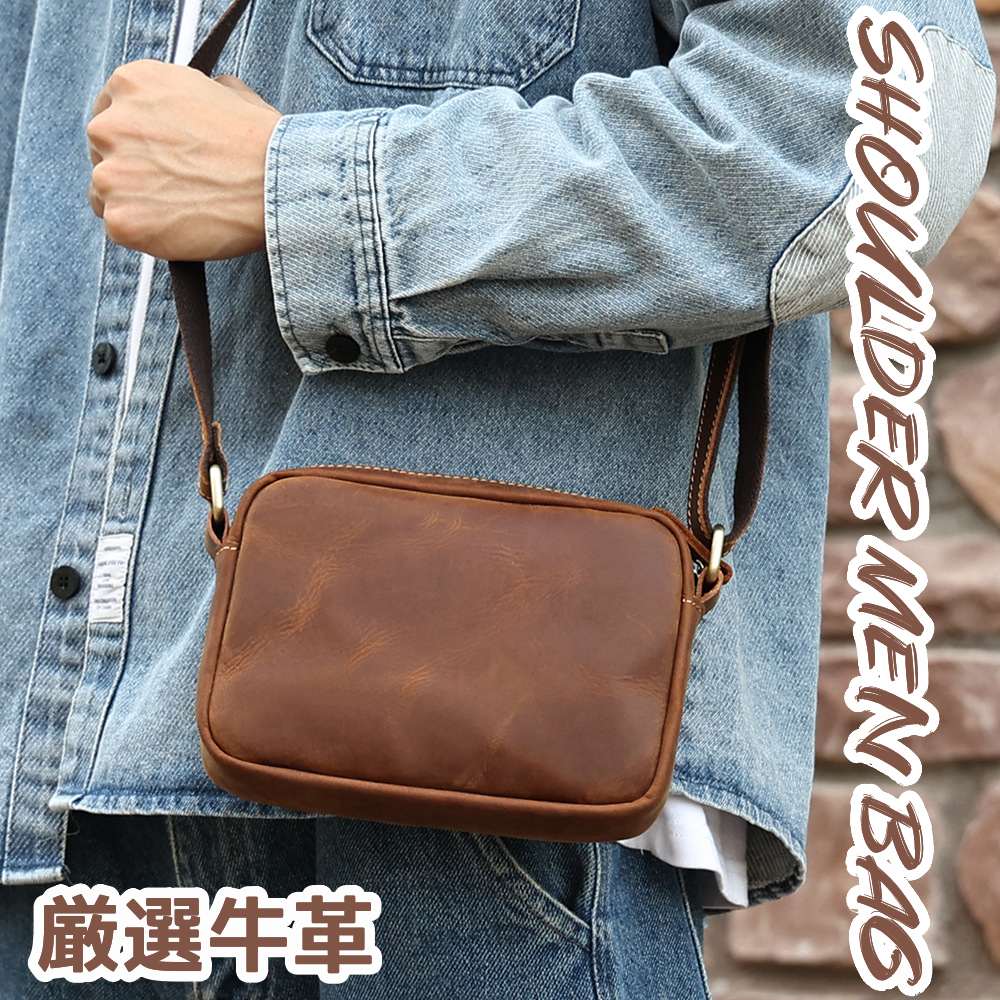 楽天市場】ミニショルダーバッグ メンズ 本革 ワンショルダーバッグ 斜