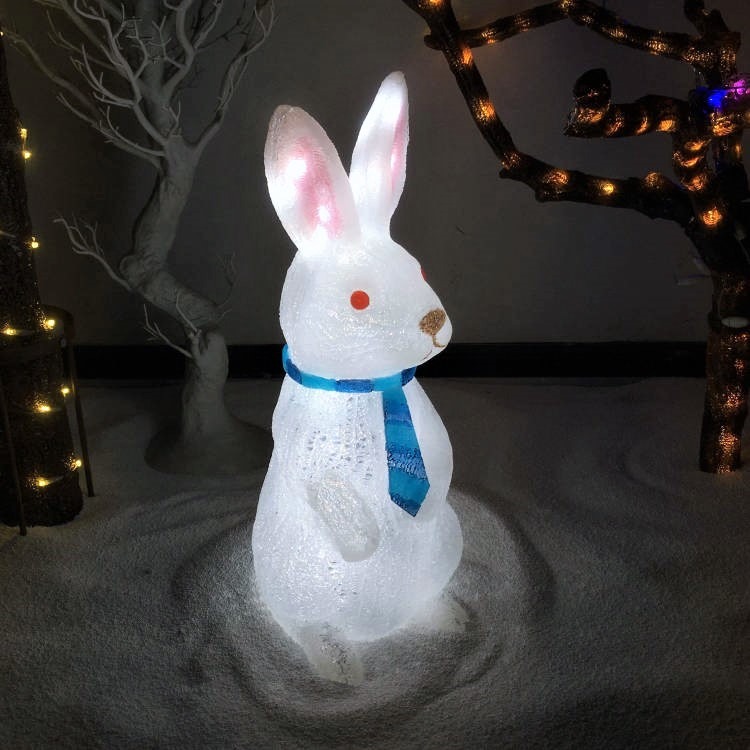 楽天市場】ネクタイ うさぎ（ラビット スタンディングポーズ）LED