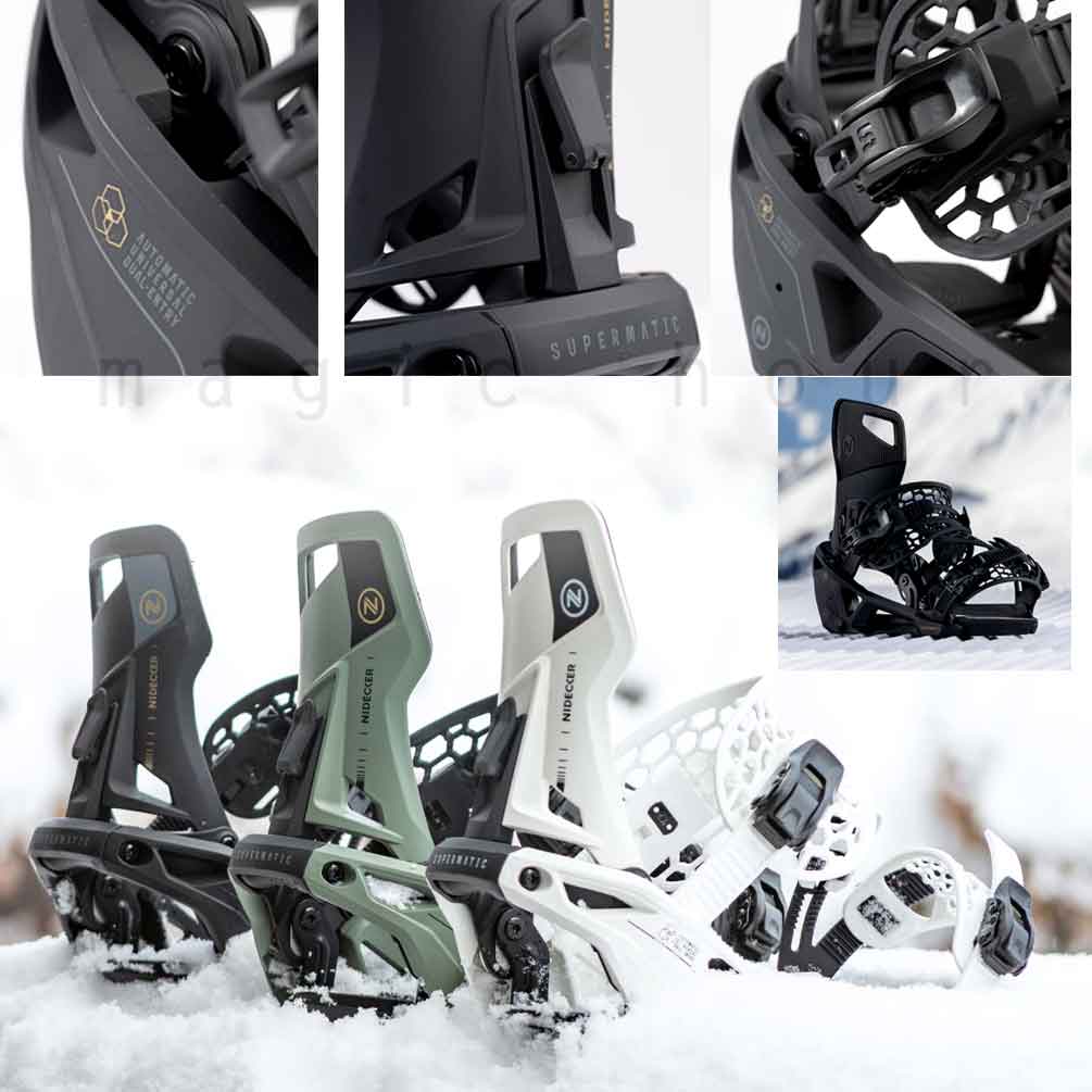 楽天市場】スノーボード ビンディング ナイデッカー スーパーマチック