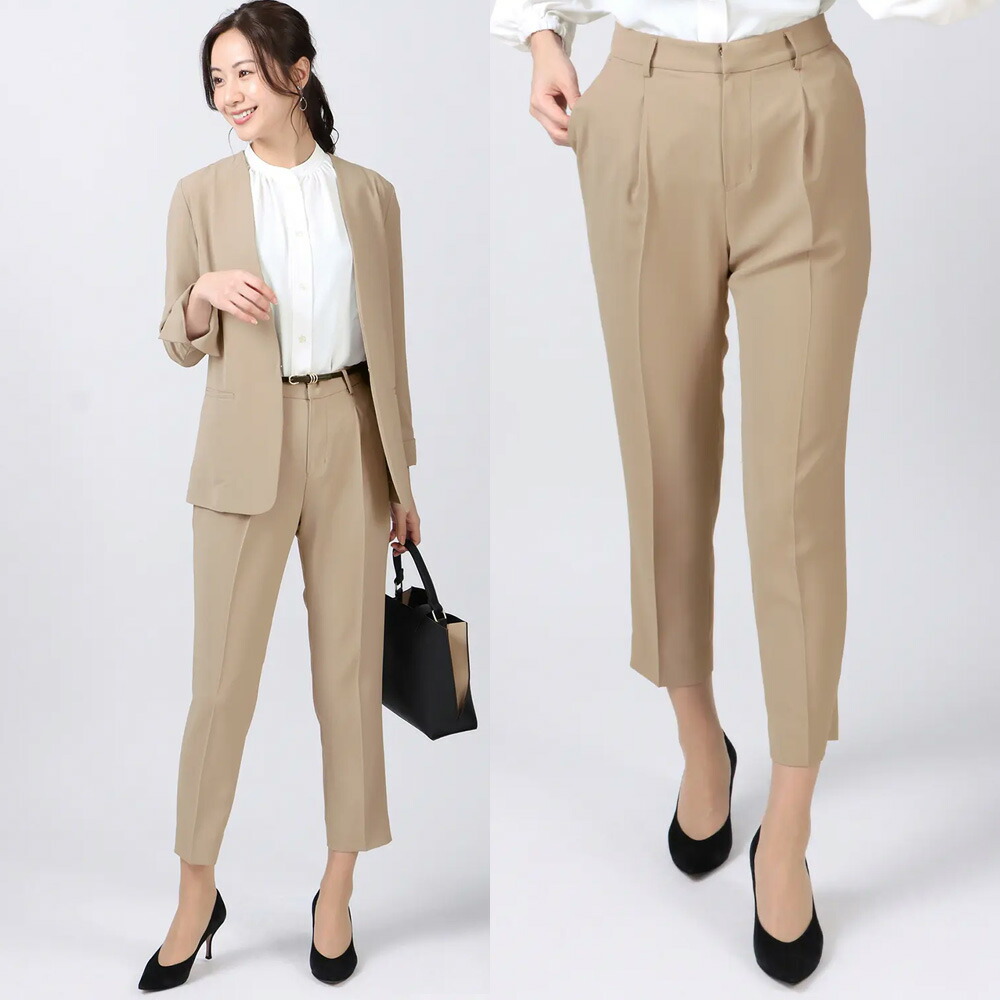 楽天市場】【洋服の青山】テーパードパンツ レディース 春夏 秋冬