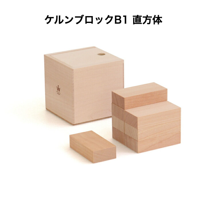 楽天市場】ケルンブロック B1 白木 童具館 積み木 ケルン ブロック
