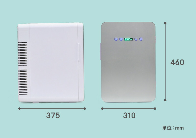 楽天市場】ベルソス 24Lダブルペルチェ冷温庫 VS-440 ホワイト(WH
