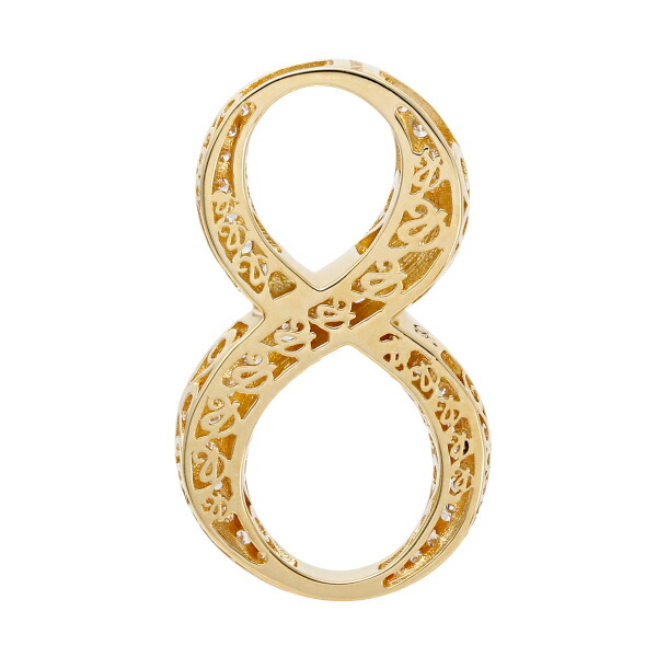 楽天市場】ユキザキ ノンブル ナンバーペンダントトップ【8】Lサイズ