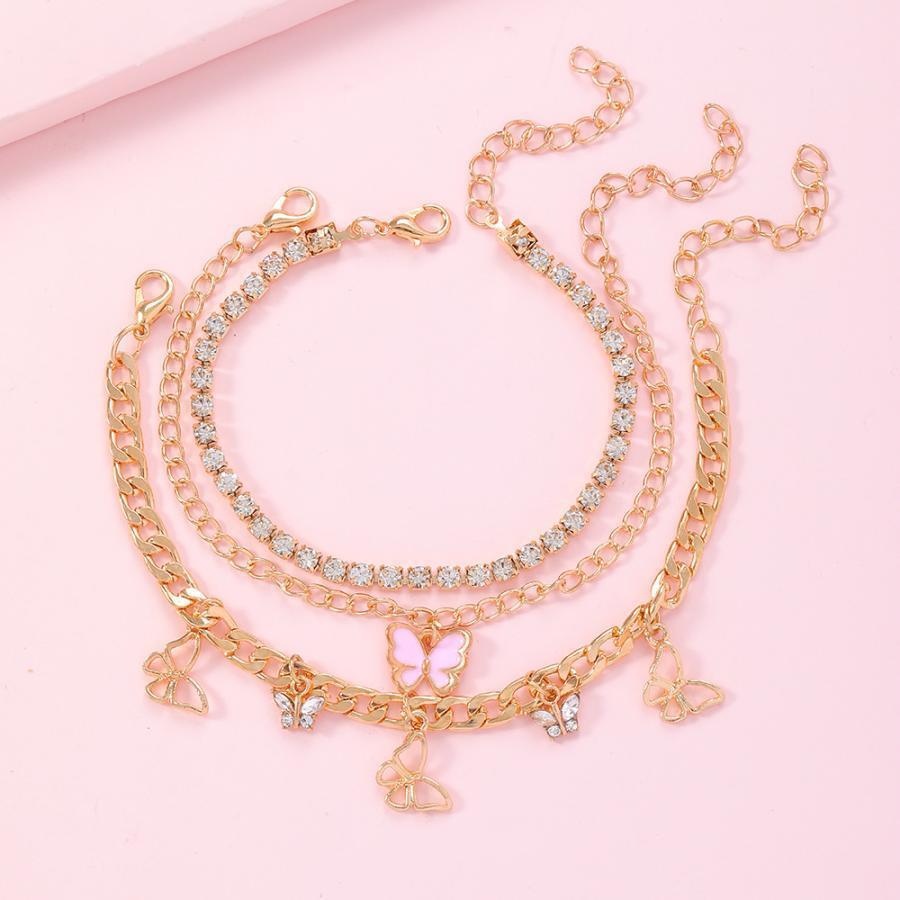 楽天市場】ブレスレット 3種セット 3個セット レディース 女性