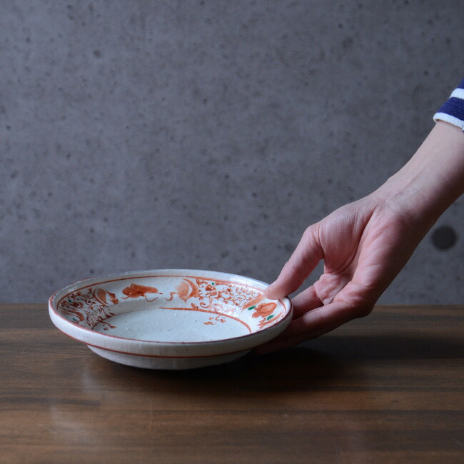 楽天市場】和食器 赤絵六寸皿 作家「荒木義隆」 : うつわや悠々