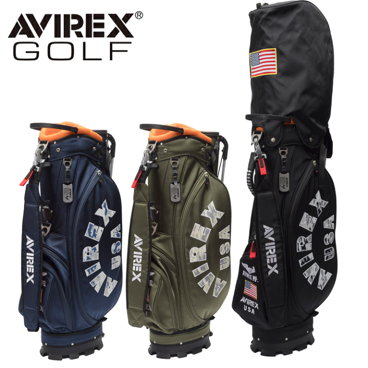 楽天市場】AVIREX GOLF アヴィレックスゴルフ セルフスタンド付き 8.5