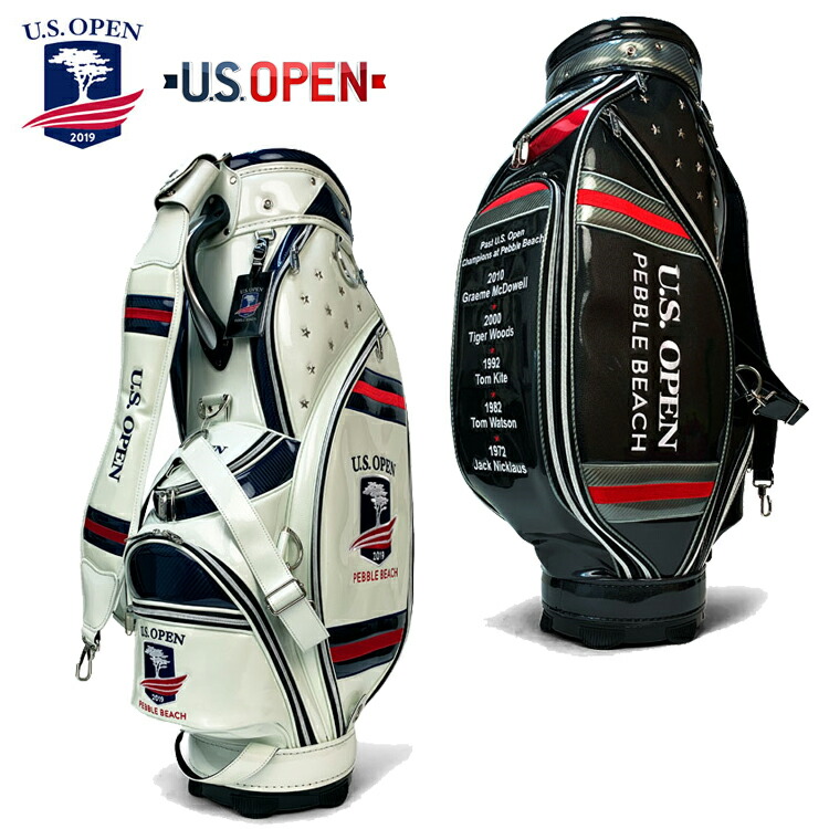 楽天市場】USオープン キャディバッグ 全米オープン PEBBLE BEACH