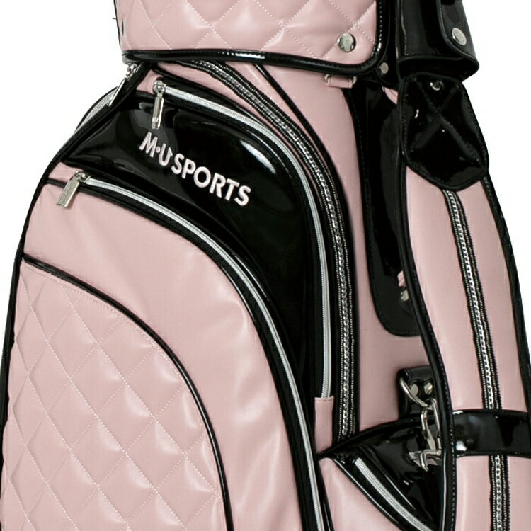 楽天市場】MU SPORTS MU スポーツ キャディバッグ ゴルフバッグ 9.5型