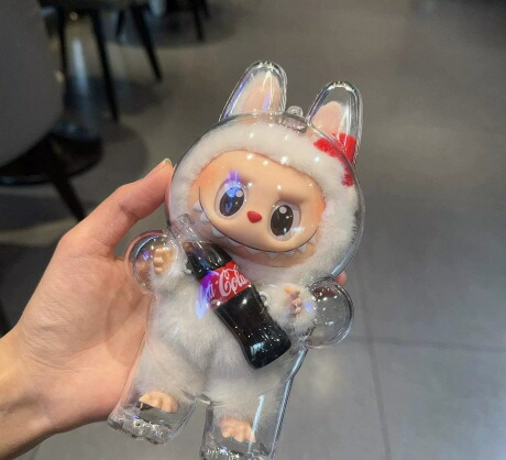 楽天市場】LABUBU用 保護ケース クリア 透明 ラブブ 透明ケース カバー