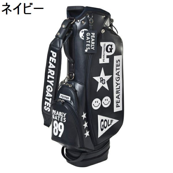 楽天市場】パーリーゲイツ ゴルフ 合皮スタンドキャディバッグ