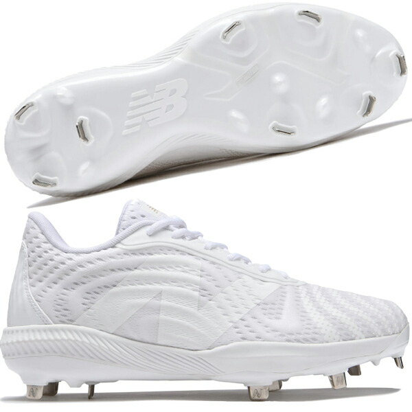 楽天市場】ニューバランス 白スパイク 高校野球対応 樹脂底スパイク 埋
