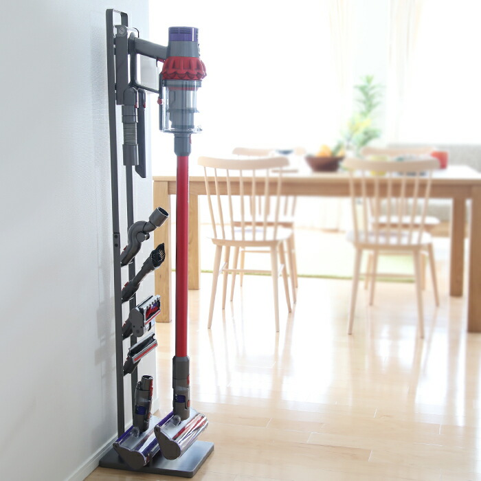 楽天市場】【 山崎実業 コードレスクリーナースタンド グレー 】 別注