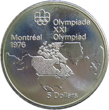楽天市場】カナダ モントリオールオリンピック「北アメリカ」記念5ドル