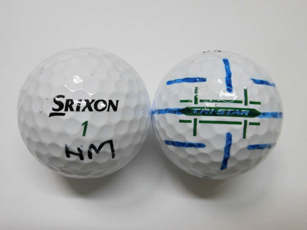 楽天市場】スリクソン TRI－STAR（カラーホワイト）（ボール｜ゴルフ