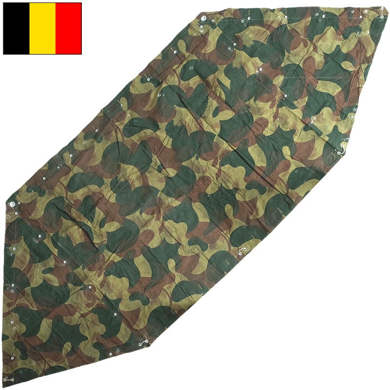 楽天市場】ベルギー軍 テントセット M54カモ USED EE616UN軍幕