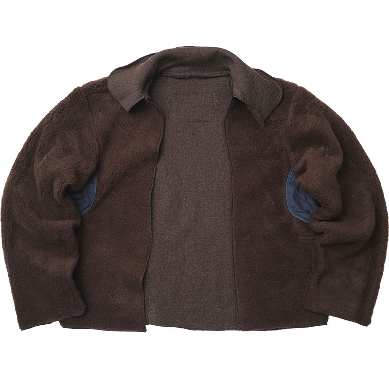 楽天市場】フランス軍 NAVY ボアライナージャケット ブラウン デッド