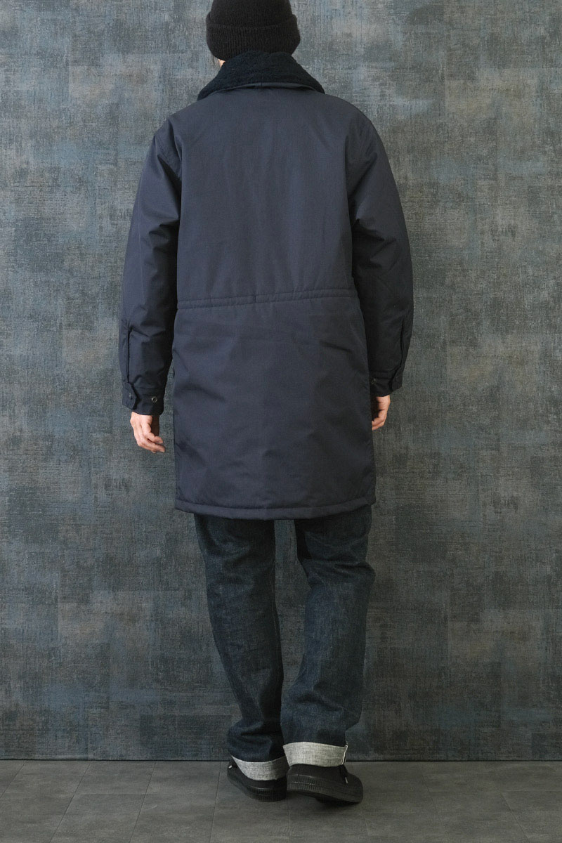 楽天市場】フランス軍 AF ウォータープルーフ 中綿入りコート ネイビー