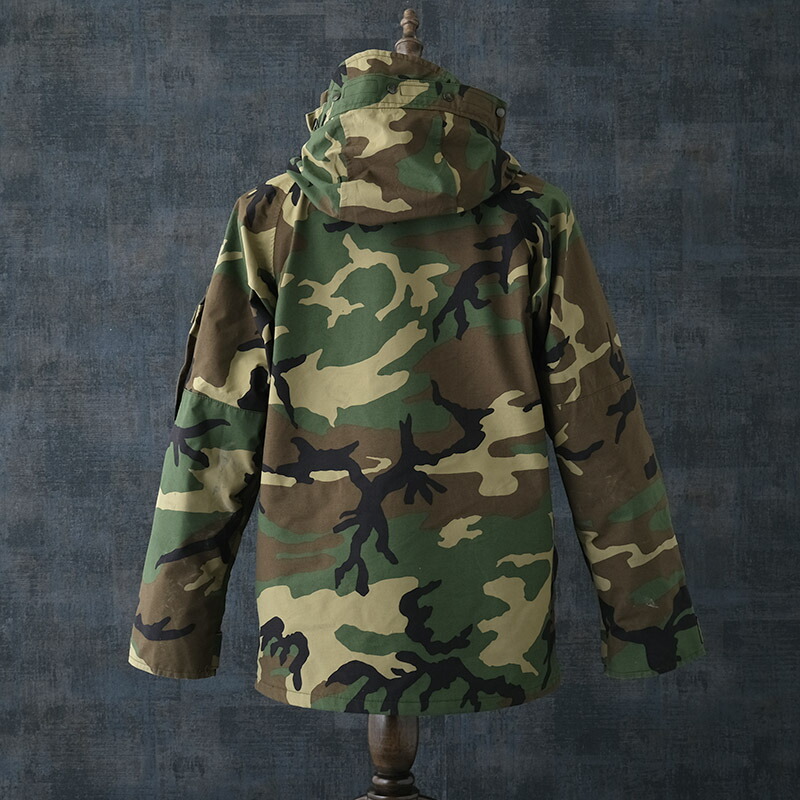 楽天市場】米軍 ECWCS パーカー GEN1 後期型 ウッドランド USED