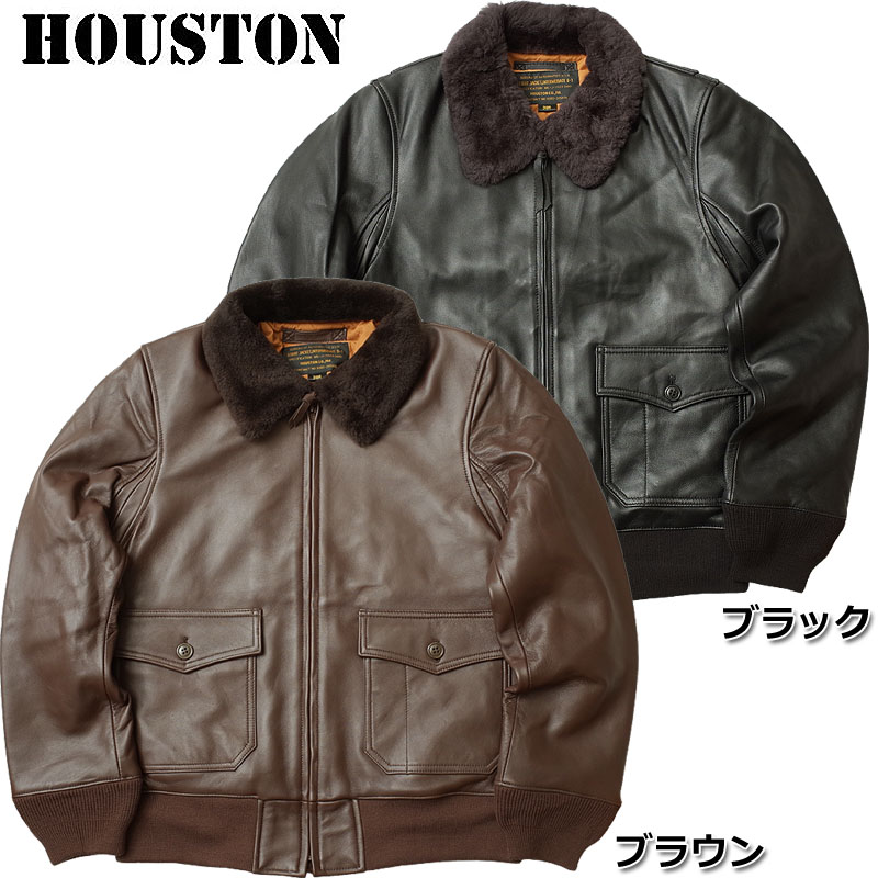 楽天市場】15%OFF！□HOUSTON ヒューストン #8172 G-1 レザー