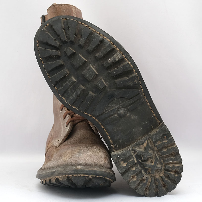 楽天市場】フランス軍 2バックル コンバットブーツ レザー ブラウン