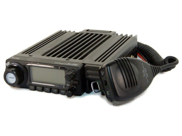 ICOM製144/430Mモービル機IC-208 20W機 ICOM IC-208 V/U 20w