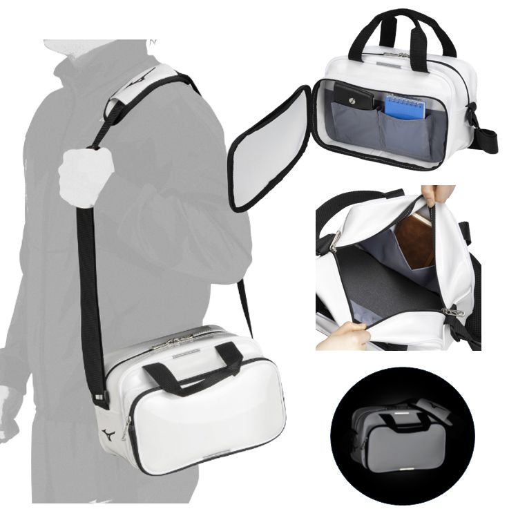 楽天市場】【刺繍サービス ミニバッグ】 ミズノ エナメルバッグ ミニ