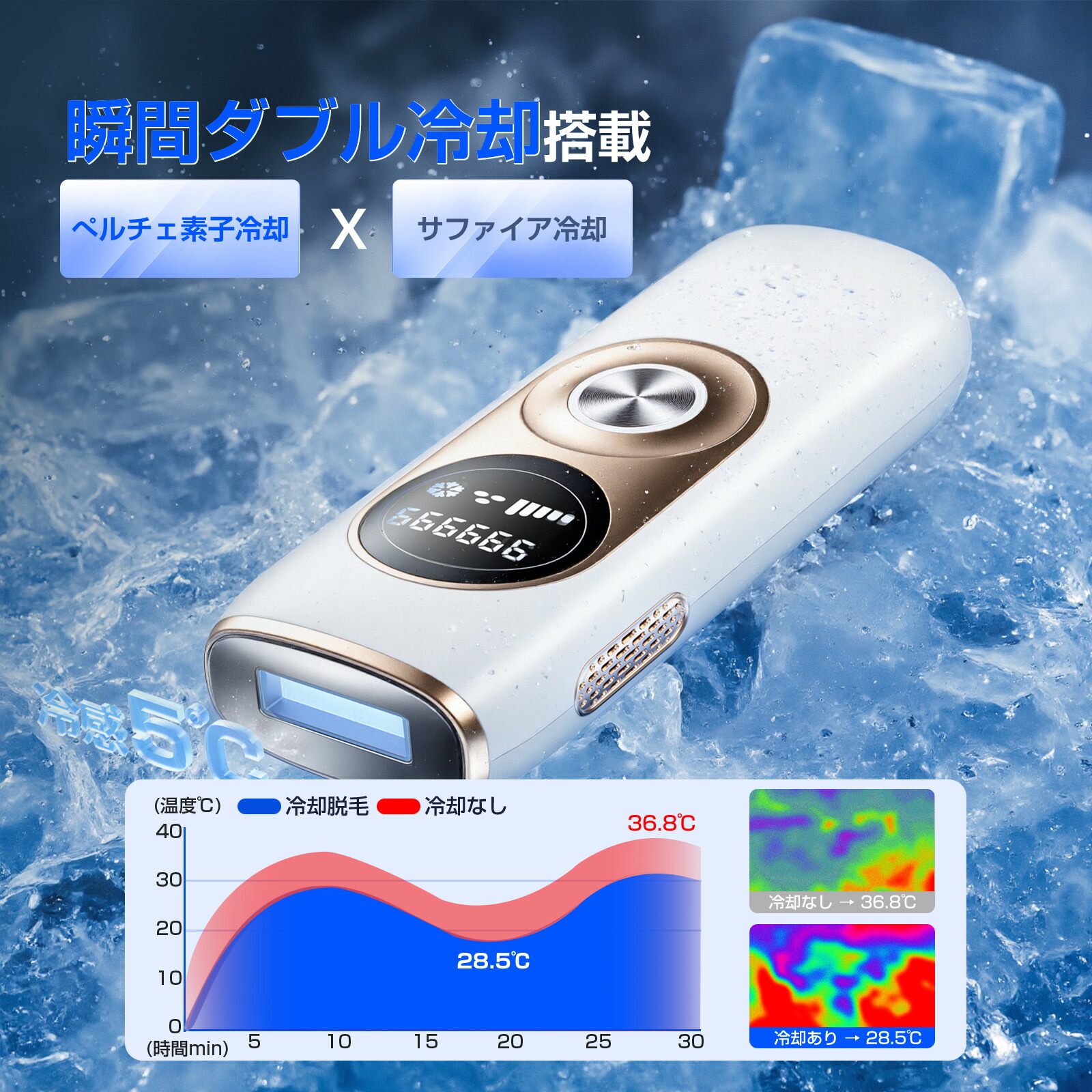 最終値下げ】家庭用脱毛器 ブラック 最終お値段！脱毛機器 家庭用 脱毛