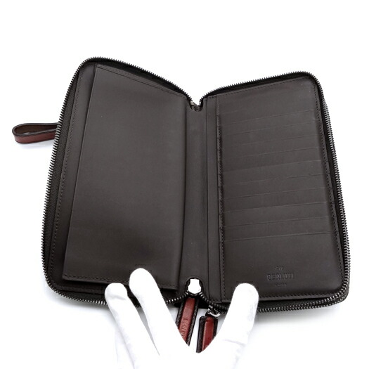 楽天市場】ベルルッティ タリ スクリットレザー ロング ジップ