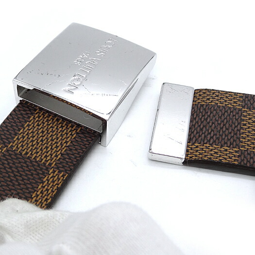 楽天市場】ルイヴィトン ベルト サンチュール キャレ ダミエ