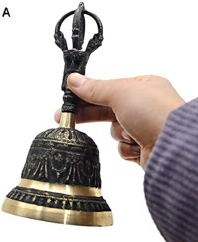 楽天市場】【20%OFFクーポン〜】銅手振鈴、仏鈴、銅鈴、法鈴、三叉鈴
