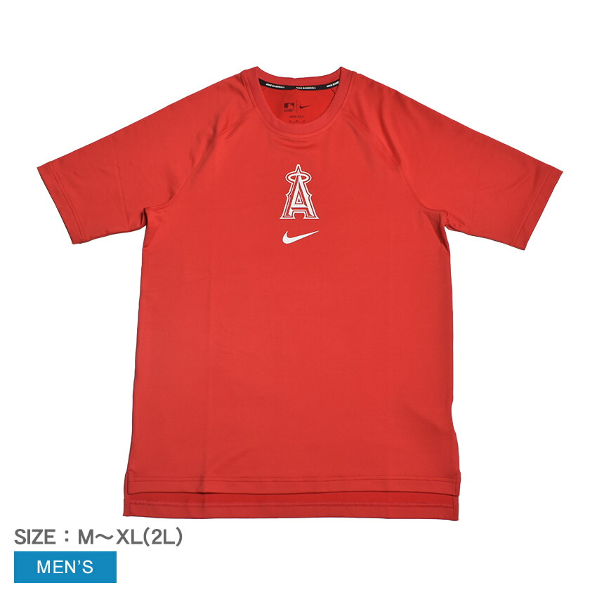 楽天市場】ナイキ 半袖Tシャツ NIKE MLB M NK DF TOPPREGAMESS メンズ