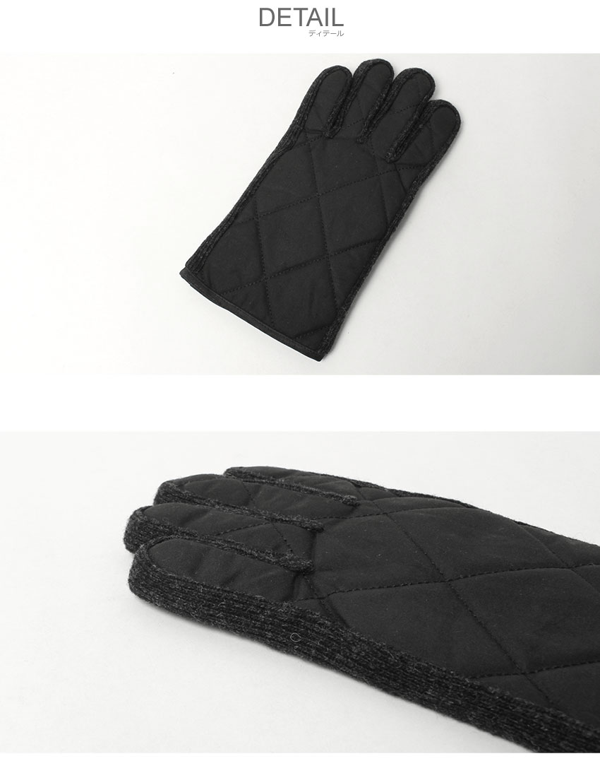 楽天市場】バブアー 手袋 BARBOUR WINTERDALE GLOVES メンズ ブラック