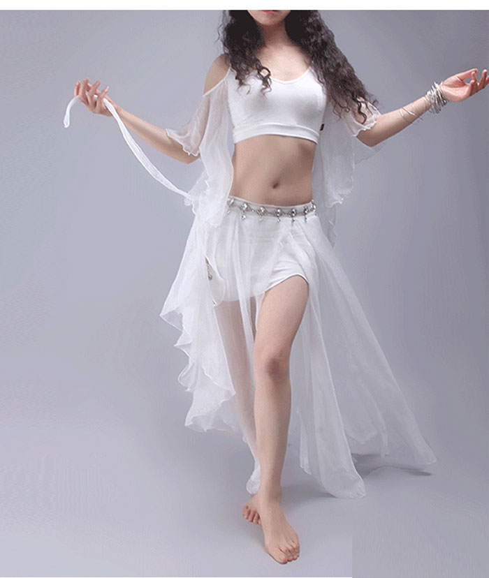 楽天市場】ベリーダンス ダンス衣装 全7色 3点セット トップス