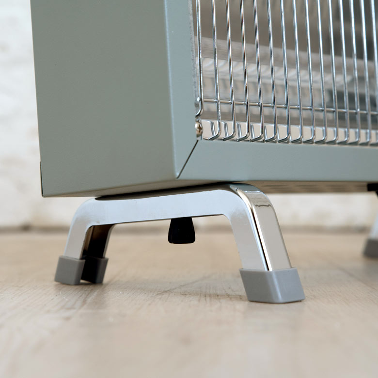 楽天市場】レトロヒーター ヒーター 電気ストーブ スチール 角型