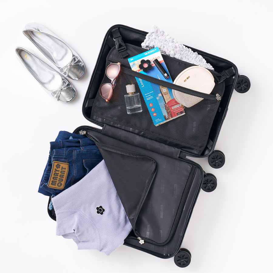 楽天市場】MARY QUANT スーツケース 機内持ち込み 36L | gowell