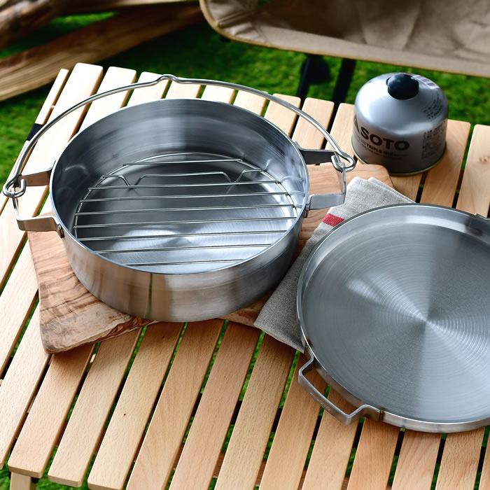 楽天市場】【レビュー特典付】SOTO ステンレス ダッチオーブン 10