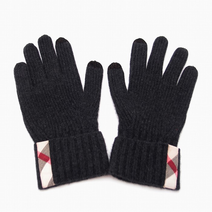 楽天市場】バーバリー グローブ メンズ BURBERRY 手袋 ニット カシミヤ